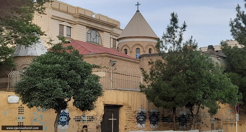 بنای کلیسای مسروپ مقدس مشهد